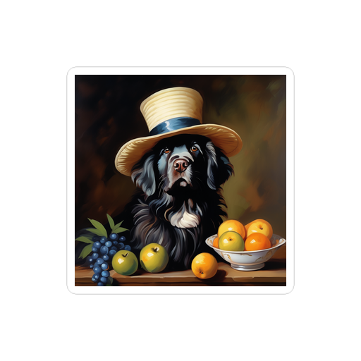 PugMug Custom Newfoundland Sticker