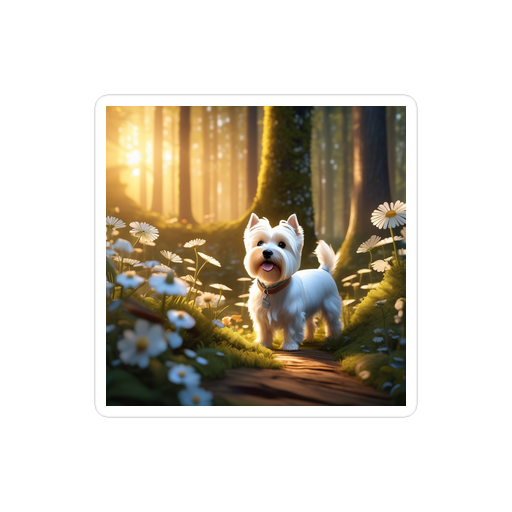 PugMug Custom West Highland White Terrier Sticker