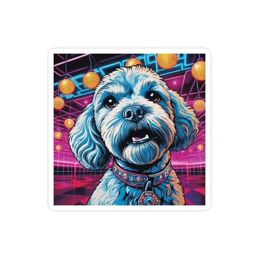 PugMug Custom Lily Sticker