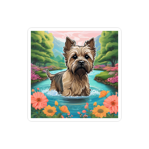 PugMug Custom Cairn Terrier Sticker