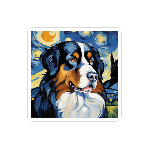 PugMug Custom Bernese Mountain Dog Sticker