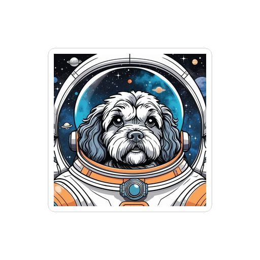 PugMug Custom Lily Sticker