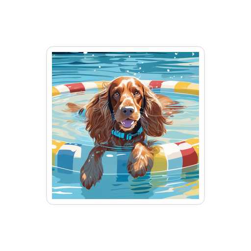 PugMug Custom English Cocker Spaniel Sticker