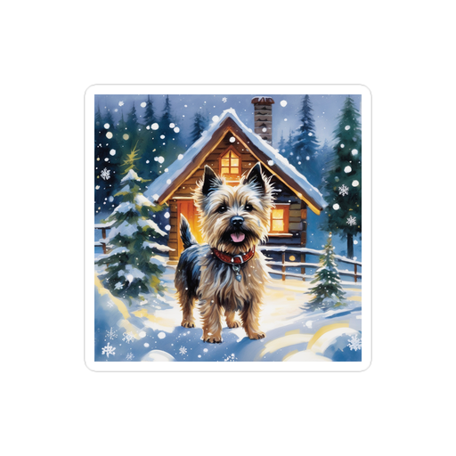 PugMug Custom Cairn Terrier Sticker