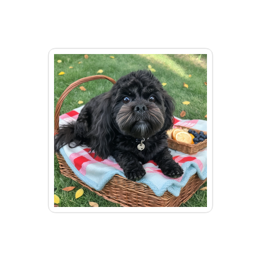 PugMug Custom Lily Sticker