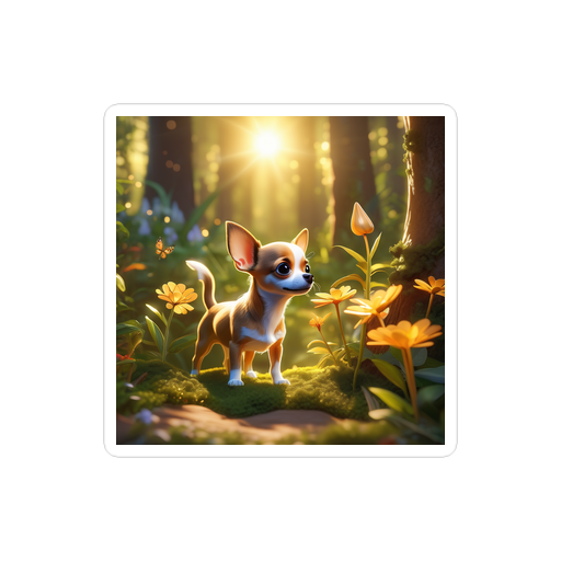 PugMug Custom Chihuahua Sticker