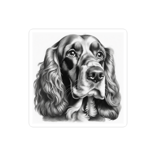 PugMug Custom English Cocker Spaniel Sticker