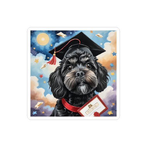PugMug Custom Lily Sticker