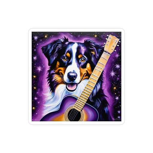 PugMug Custom Miniature American Shepherd Sticker