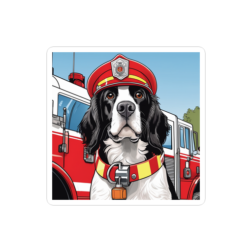 PugMug Custom English Springer Spaniel Sticker