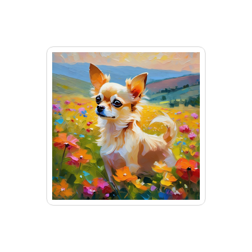 PugMug Custom Chihuahua Sticker