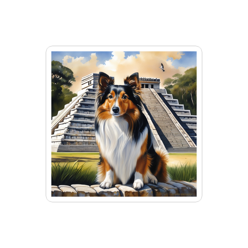 PugMug Custom Shetland Sheepdog Sticker