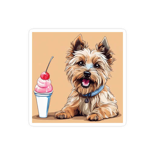 PugMug Custom Cairn Terrier Sticker