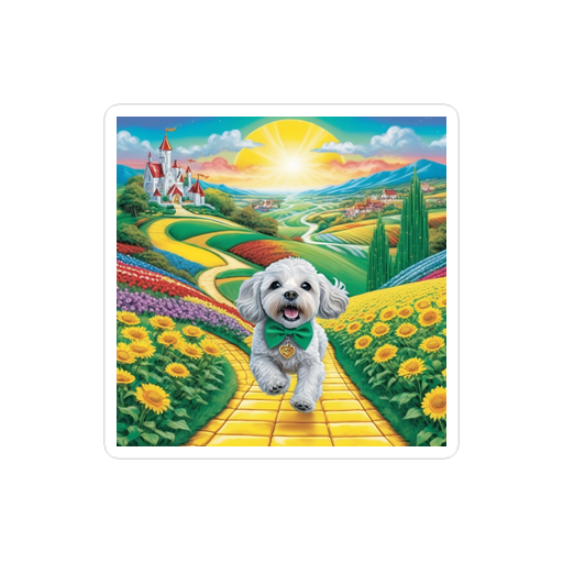 PugMug Custom Lily Sticker