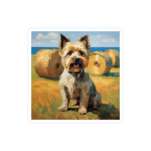 PugMug Custom Cairn Terrier Sticker