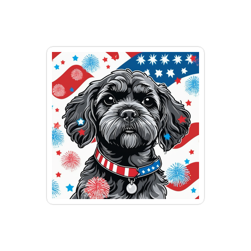 PugMug Custom Lily Sticker