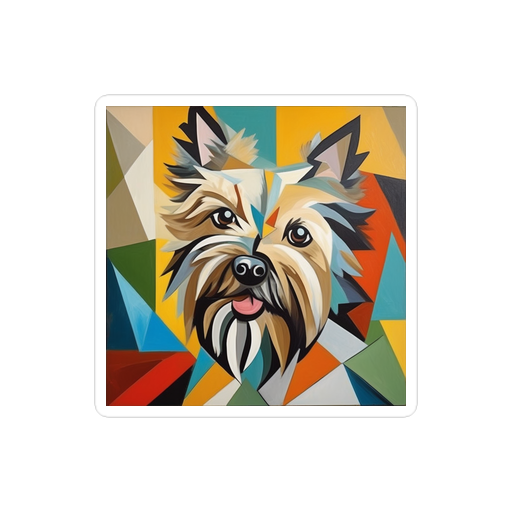 PugMug Custom Cairn Terrier Sticker