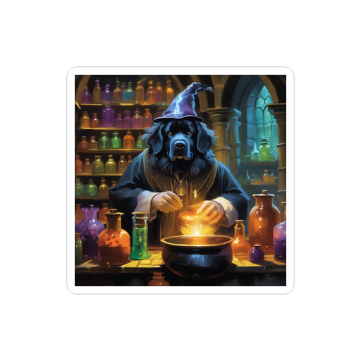 PugMug Custom Newfoundland Sticker