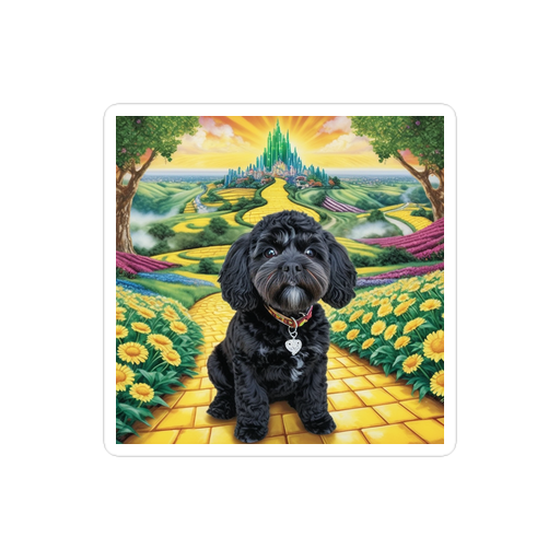 PugMug Custom Lily Sticker