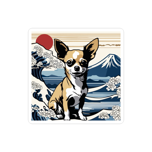 PugMug Custom Chihuahua Sticker