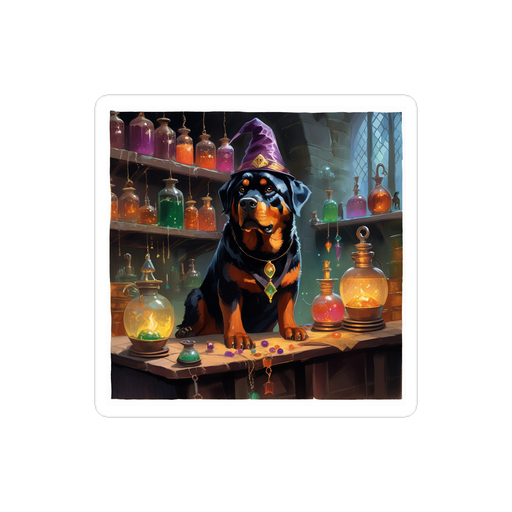 PugMug Custom Rottweiler Sticker