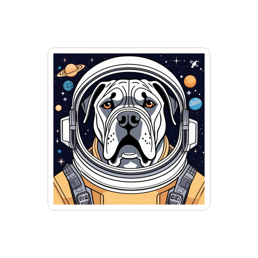 PugMug Custom Cane Corso Sticker