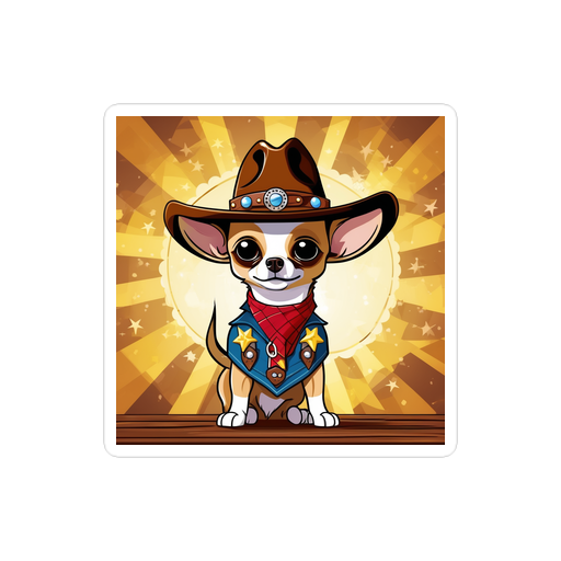 PugMug Custom Chihuahua Sticker