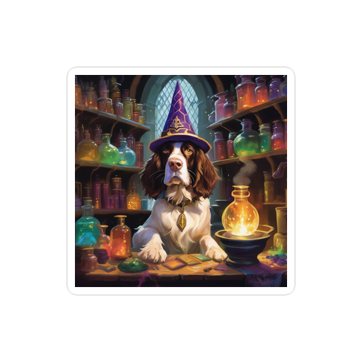 PugMug Custom English Springer Spaniel Sticker