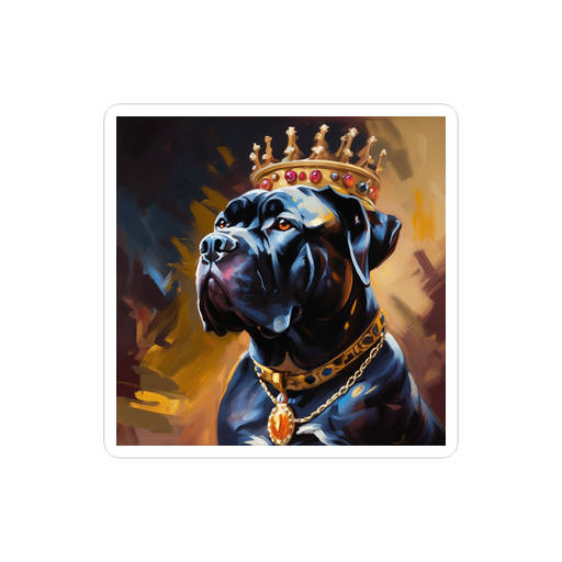 PugMug Custom Cane Corso Sticker