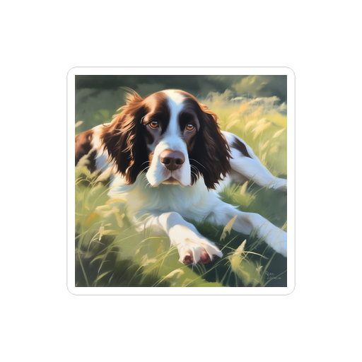 PugMug Custom English Springer Spaniel Sticker