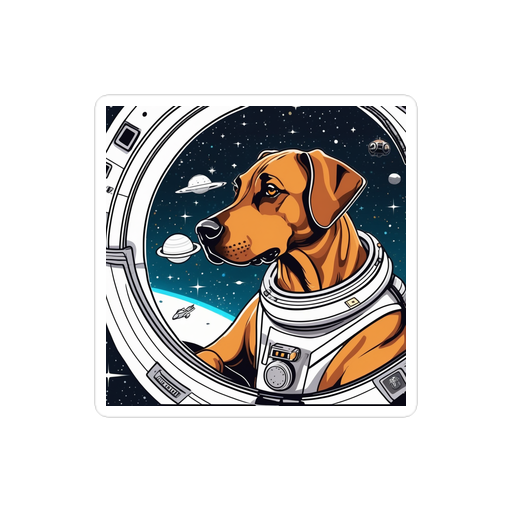 PugMug Custom Rhodesian Ridgeback Sticker
