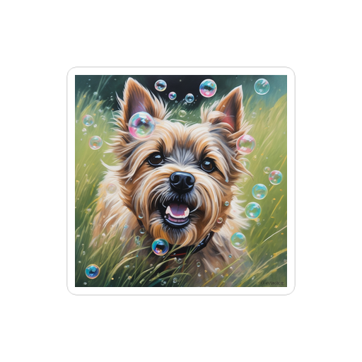 PugMug Custom Cairn Terrier Sticker