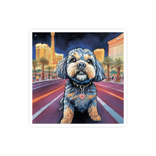 PugMug Custom Lily Sticker