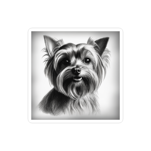 PugMug Custom Yorkshire Terrier Sticker