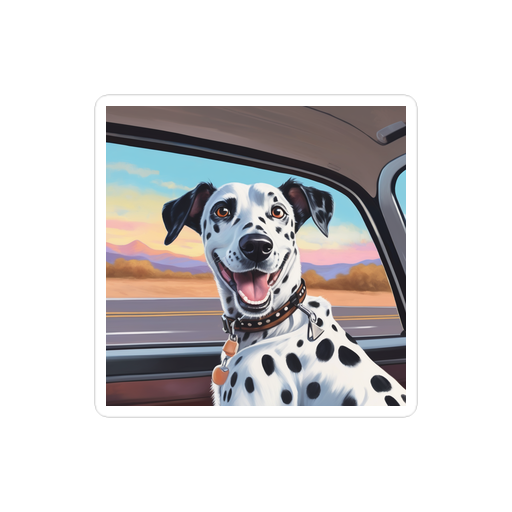 PugMug Custom Dalmatian Sticker