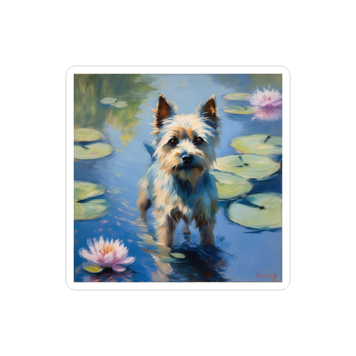 PugMug Custom Cairn Terrier Sticker