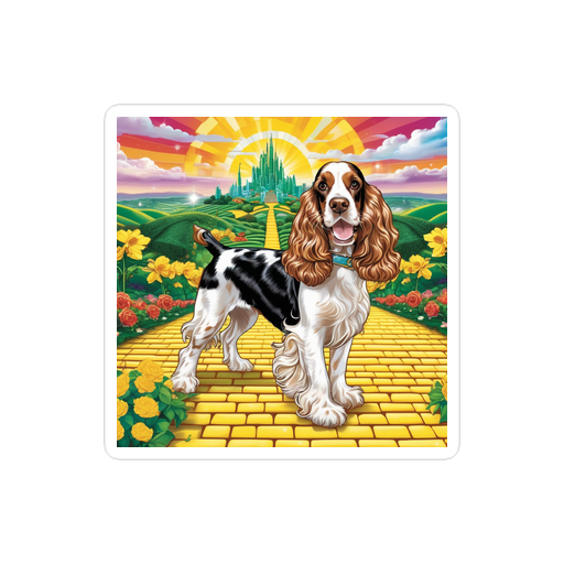 PugMug Custom English Cocker Spaniel Sticker