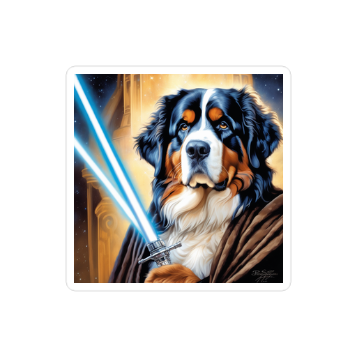 PugMug Custom Bernese Mountain Dog Sticker