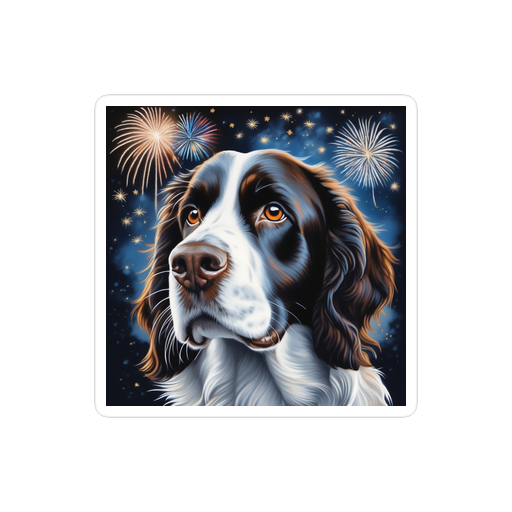 PugMug Custom English Springer Spaniel Sticker