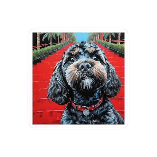 PugMug Custom Lily Sticker