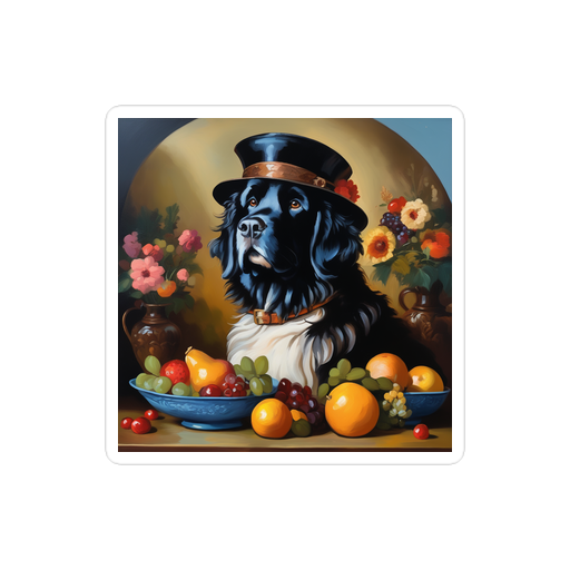 PugMug Custom Newfoundland Sticker