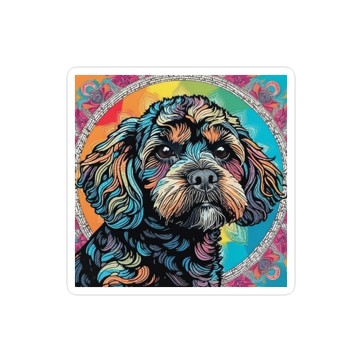 PugMug Custom Lily Sticker