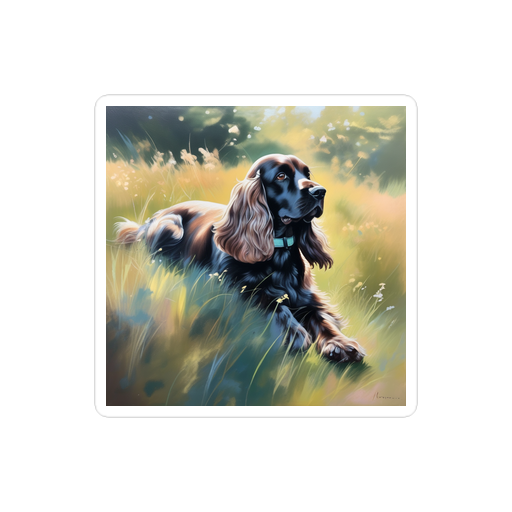 PugMug Custom Cocker Spaniel Sticker