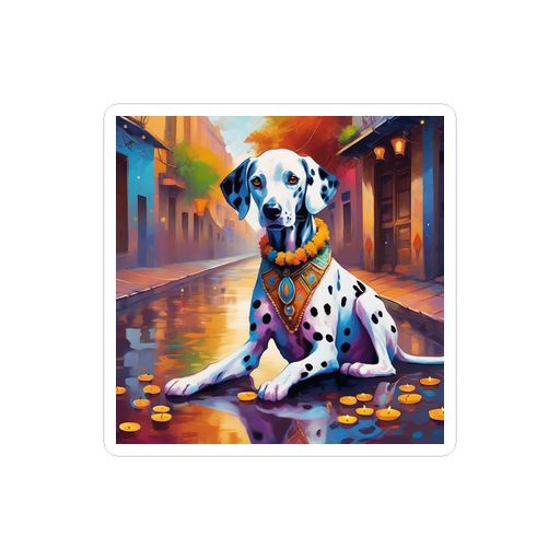 PugMug Custom Dalmatian Sticker