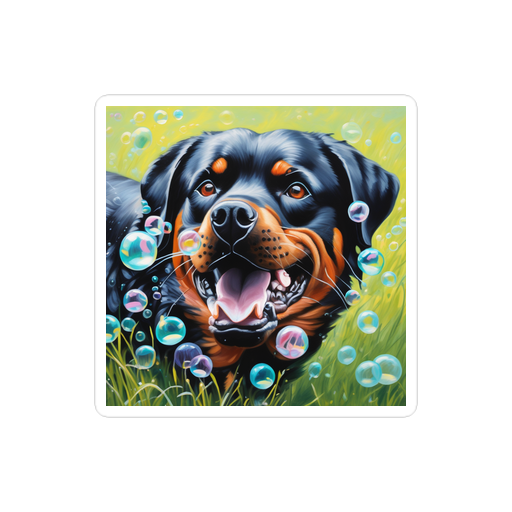 PugMug Custom Rottweiler Sticker