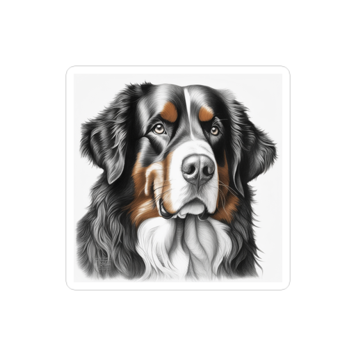 PugMug Custom Bernese Mountain Dog Sticker