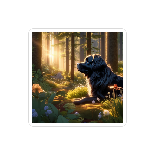 PugMug Custom Newfoundland Sticker