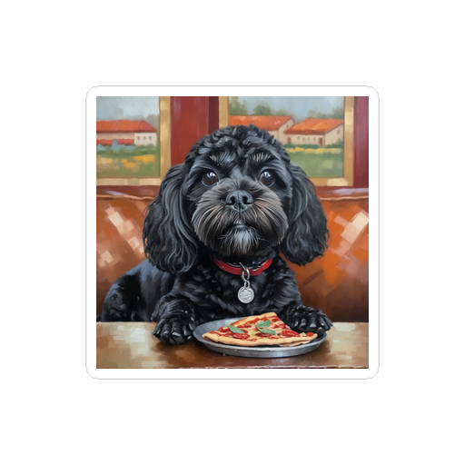 PugMug Custom Lily Sticker