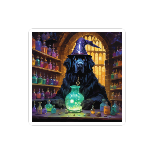 PugMug Custom Newfoundland Sticker