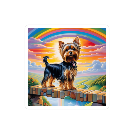 PugMug Custom Yorkshire Terrier Sticker
